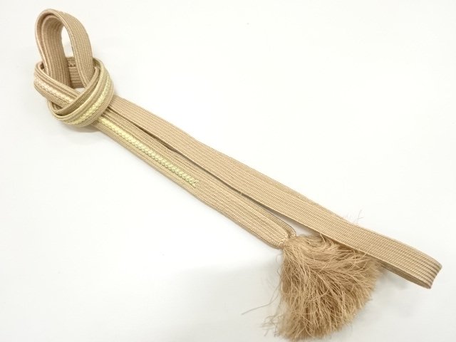 JAPANESE KIMONO / HAND-TIED OBIJIME CORD